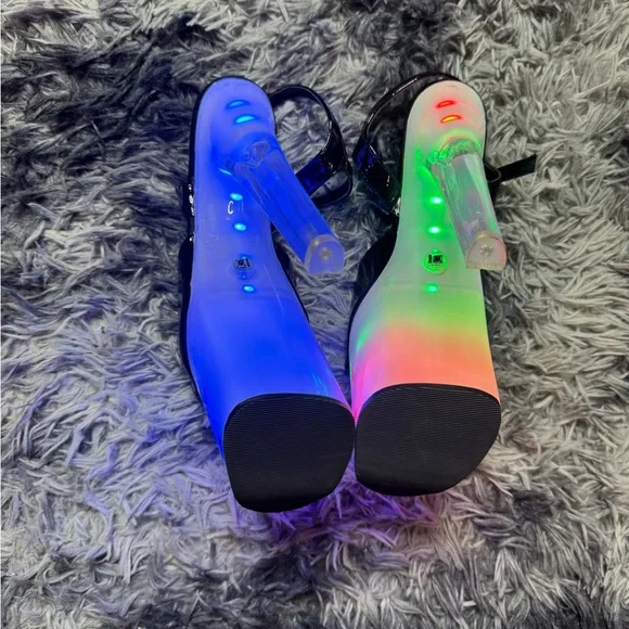 Pleaser Heels Discolite-809 size 9 - Picture 7 of 12